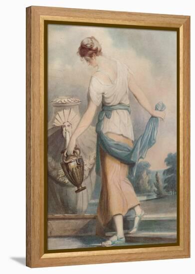 At the Fountain, c1770-1801, (1924)-William Hamilton-Framed Premier Image Canvas