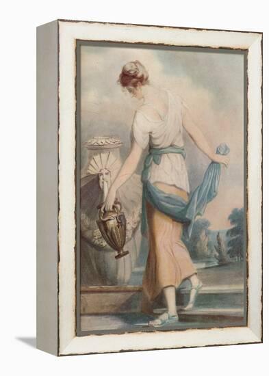 At the Fountain, c1770-1801, (1924)-William Hamilton-Framed Premier Image Canvas