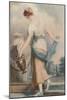 At the Fountain, c1770-1801, (1924)-William Hamilton-Mounted Giclee Print