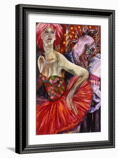 At the Funfair, 2003-Hilary Dunne-Framed Giclee Print