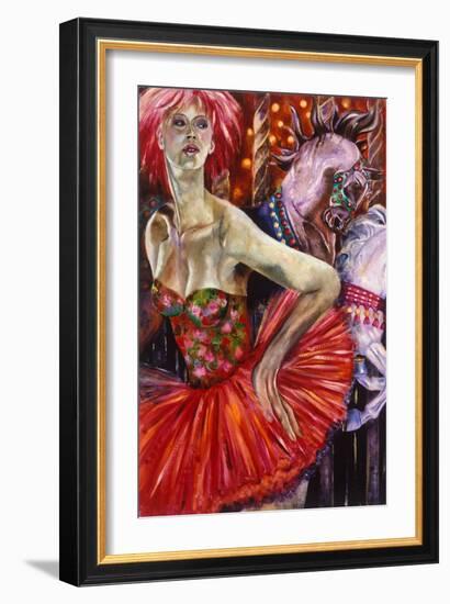 At the Funfair, 2003-Hilary Dunne-Framed Giclee Print