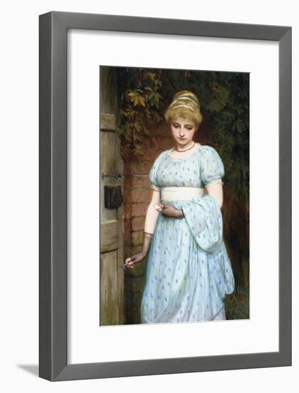 At the Garden Gate-Charles Sillem Lidderdale-Framed Giclee Print