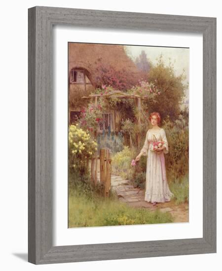 At the Garden Gate-William Affleck-Framed Giclee Print