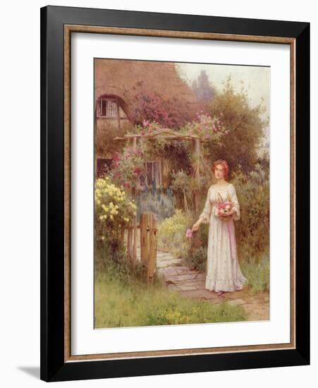 At the Garden Gate-William Affleck-Framed Giclee Print