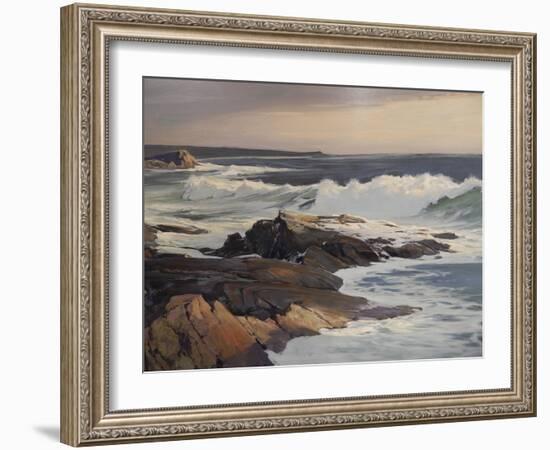 At the Gleaming-Frederick Judd Waugh-Framed Giclee Print