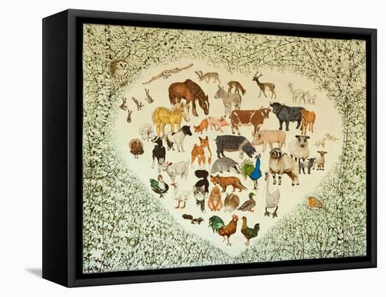 At the Heart of it All, 2013-Pat Scott-Framed Premier Image Canvas