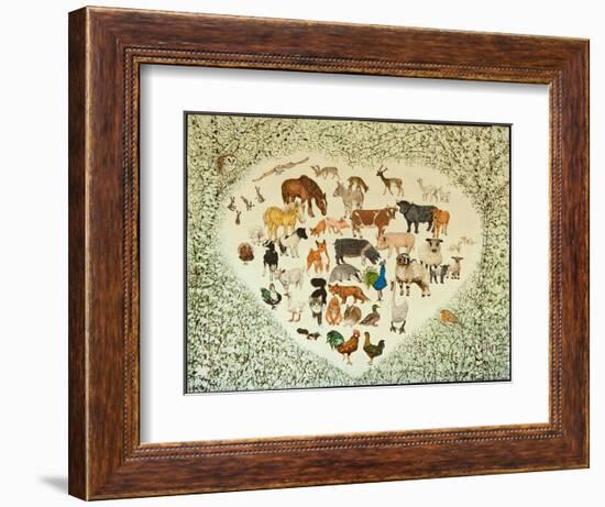 At the Heart of it All, 2013-Pat Scott-Framed Giclee Print