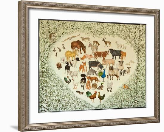 At the Heart of it All, 2013-Pat Scott-Framed Giclee Print