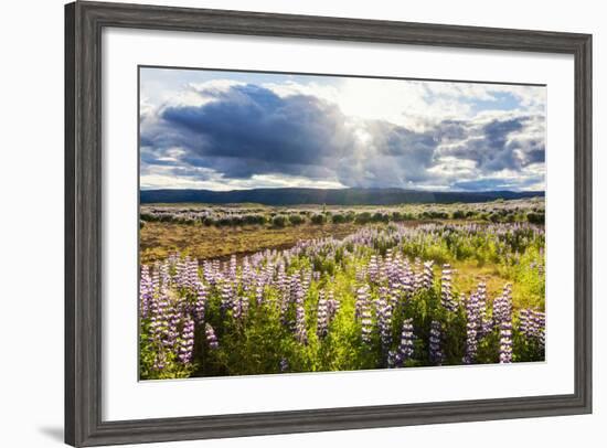 At the Hjalparfoss-Catharina Lux-Framed Photographic Print