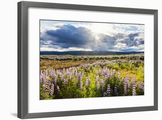 At the Hjalparfoss-Catharina Lux-Framed Photographic Print