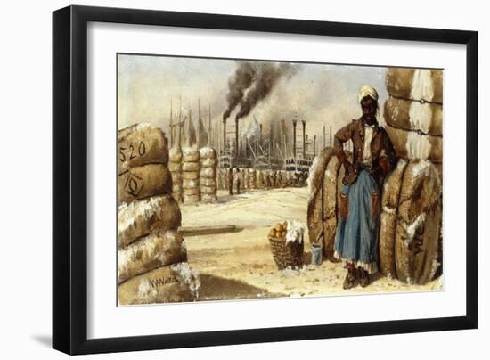 At the Levee-William Aiken Walker-Framed Giclee Print