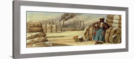 At the Levee-William Aiken Walker-Framed Giclee Print