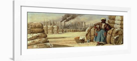 At the Levee-William Aiken Walker-Framed Giclee Print