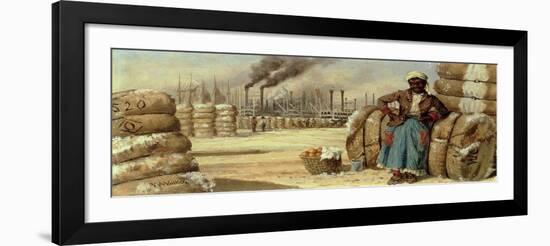 At the Levee-William Aiken Walker-Framed Giclee Print