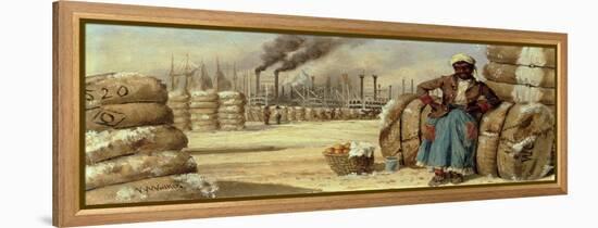 At the Levee-William Aiken Walker-Framed Premier Image Canvas