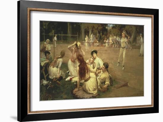 At the Line-Henry Thomas Alken-Framed Giclee Print