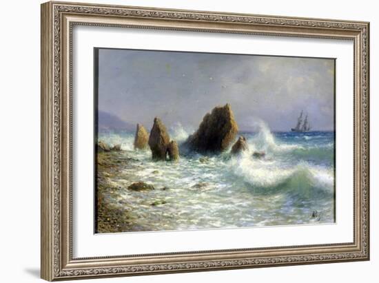 At the Livadia Shore, 1895-Lev Felixovich Lagorio-Framed Giclee Print