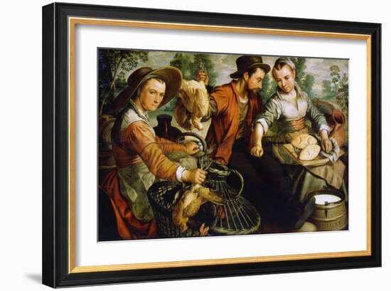 At the Market, 1564-Joachim Beuckelaer-Framed Giclee Print