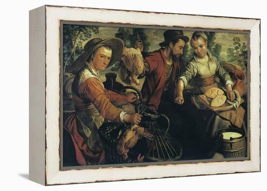 At the Market, C1554-1574-Joachim Beuckelaer-Framed Premier Image Canvas