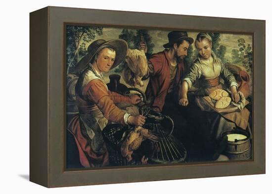 At the Market, C1554-1574-Joachim Beuckelaer-Framed Premier Image Canvas