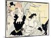 At the Masked Ball-Parisian Festivities-New Revels, 1892-Henri de Toulouse-Lautrec-Mounted Giclee Print