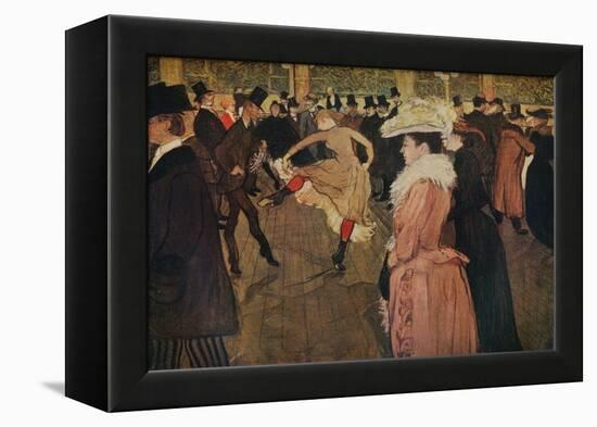 'At the Moulin Rouge, the Dance', 1890 (1934)-Henri de Toulouse-Lautrec-Framed Premier Image Canvas