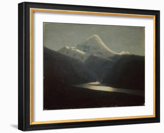 At the Mount Elbrus, 1870S-Arkhip Ivanovich Kuindzhi-Framed Giclee Print