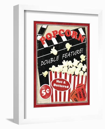 At the Movies I-Veronique Charron-Framed Premium Giclee Print