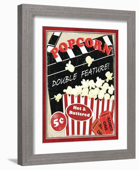 At the Movies I-Veronique Charron-Framed Art Print