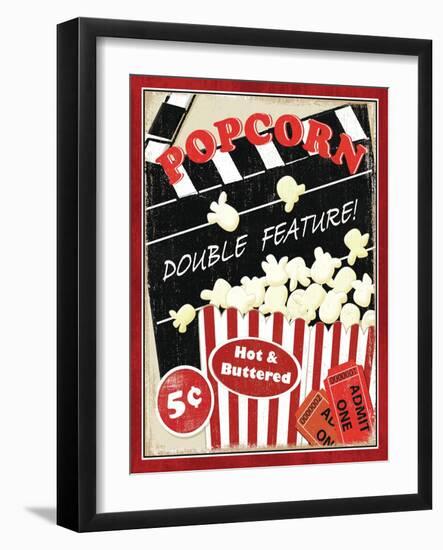 At the Movies I-Veronique Charron-Framed Art Print