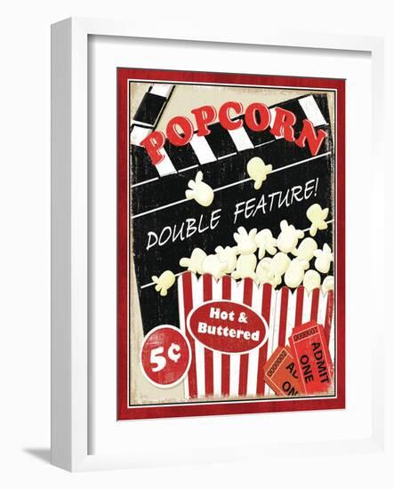 At the Movies I-Veronique Charron-Framed Art Print