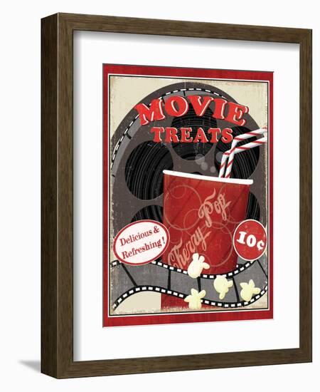 At the Movies II-Veronique Charron-Framed Art Print