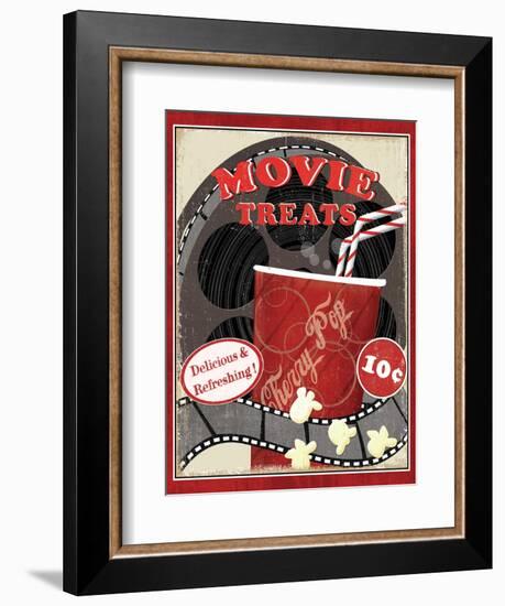 At the Movies II-Veronique Charron-Framed Art Print