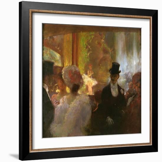 At the Music Hall-Gaston De La Touche-Framed Giclee Print