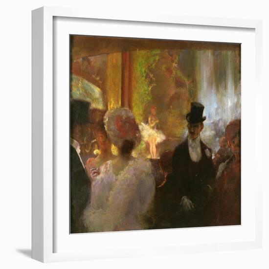 At the Music Hall-Gaston De La Touche-Framed Giclee Print