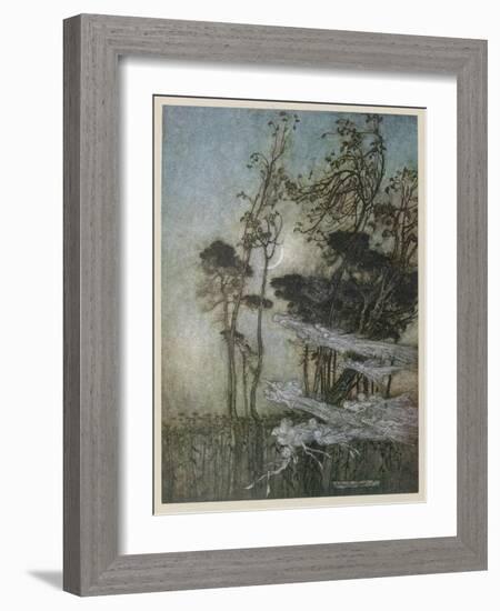 At the New Moon-Arthur Rackham-Framed Photographic Print