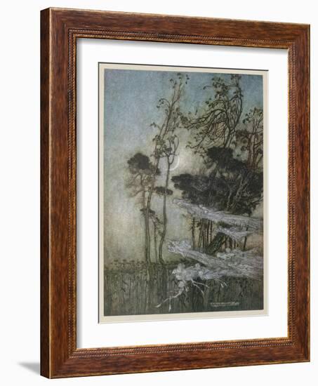 At the New Moon-Arthur Rackham-Framed Photographic Print