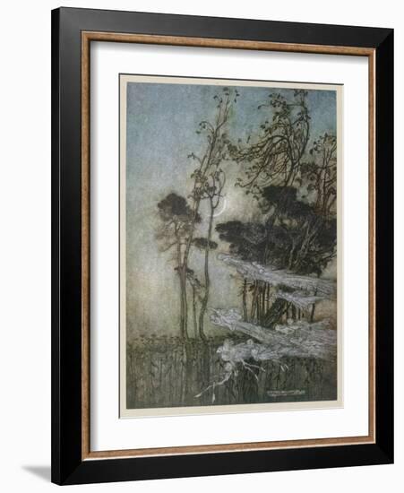 At the New Moon-Arthur Rackham-Framed Photographic Print