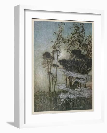 At the New Moon-Arthur Rackham-Framed Photographic Print