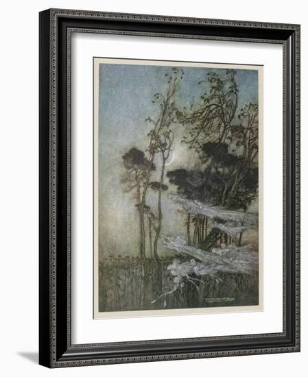 At the New Moon-Arthur Rackham-Framed Photographic Print