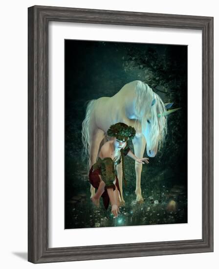 At The Pond-Atelier Sommerland-Framed Art Print