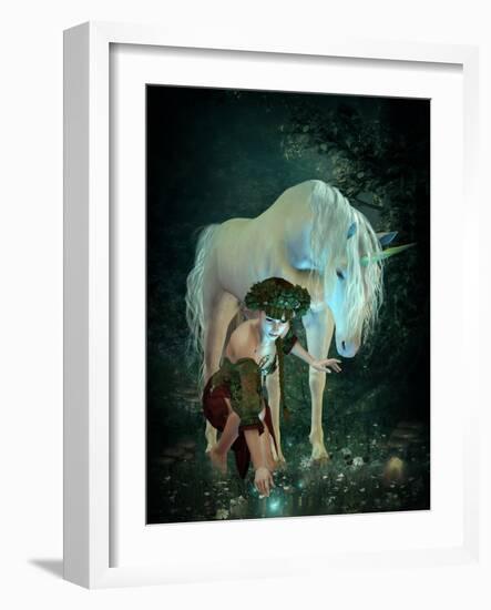 At The Pond-Atelier Sommerland-Framed Art Print