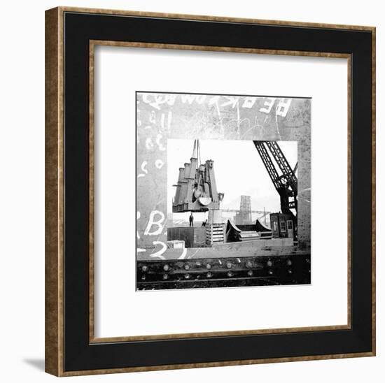 At the Port II-null-Framed Art Print