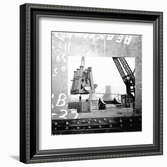 At the Port II-null-Framed Art Print