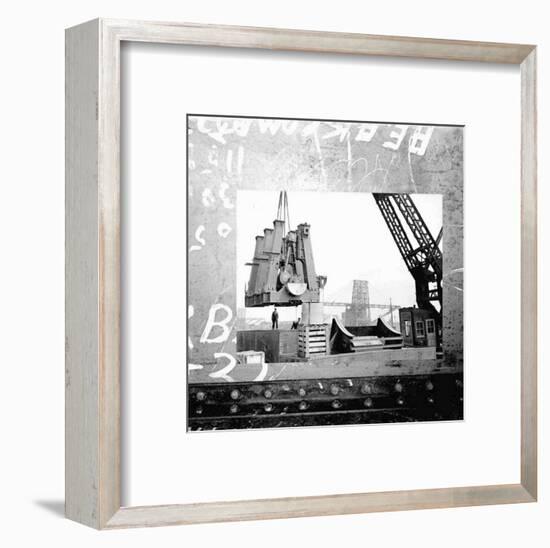 At the Port II-null-Framed Art Print