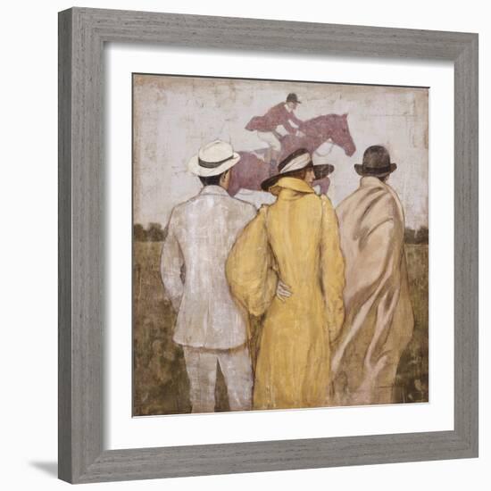 At the Race-Fressinier-Framed Giclee Print