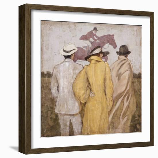 At the Race-Fressinier-Framed Giclee Print