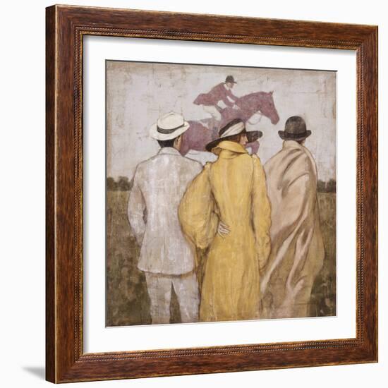 At the Race-Fressinier-Framed Giclee Print