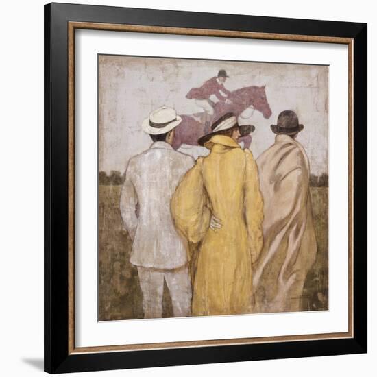 At the Race-Fressinier-Framed Giclee Print