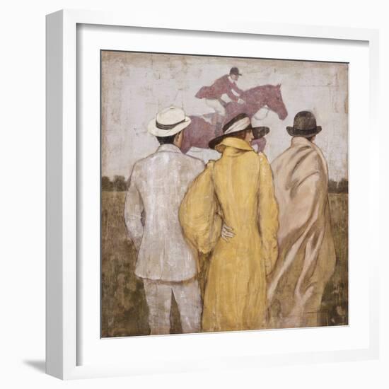 At the Race-Fressinier-Framed Giclee Print